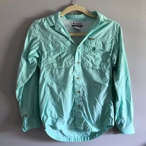 Columbia Youth Medium Outdoor Long Sleeve Shirt